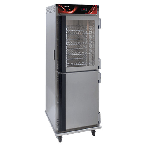 Cres Cor H138NSCC3MC5Q 25" W Stainless Steel 1-Compartment Insulated Mobile Heated Cabinet - 120 Volts