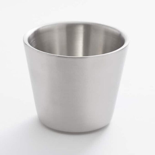 American Metalcraft DWSC7 3.38" 7 Oz. Stainless Steel Sauce Cup