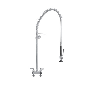 Fisher 25110 4" Deck Mounted Control Valve Pre-Rinse Assembly