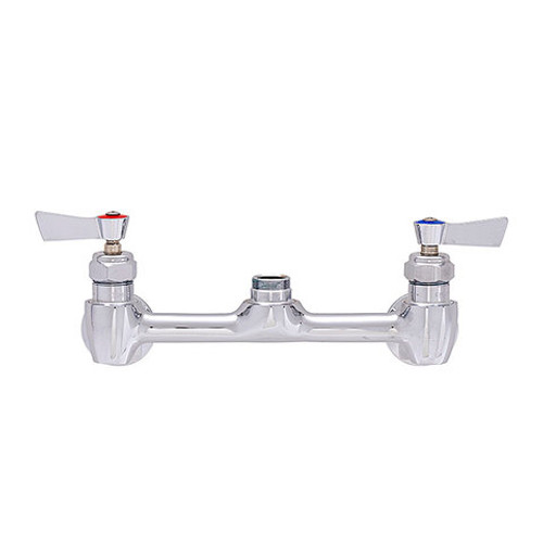 Fisher 61565 8" Adjustable Centers Wall Mount Lever Handles Stainless Steel Control Valve