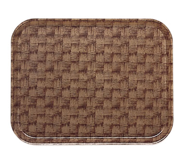 Cambro 16225301 16.5" Rectangle Fiberglass Camtray - 12/Case