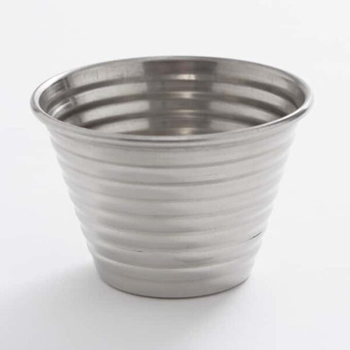 American Metalcraft RSC4 3" 4 Oz. Stainless Steel Sauce Cup