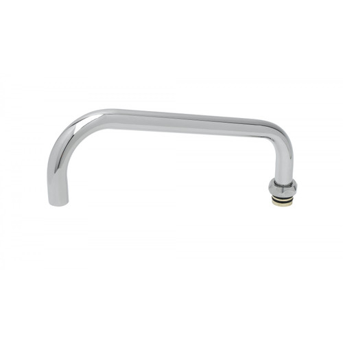 T&S Brass 114X Big-Flo Nozzle swivel 12" long standard plain end outlet