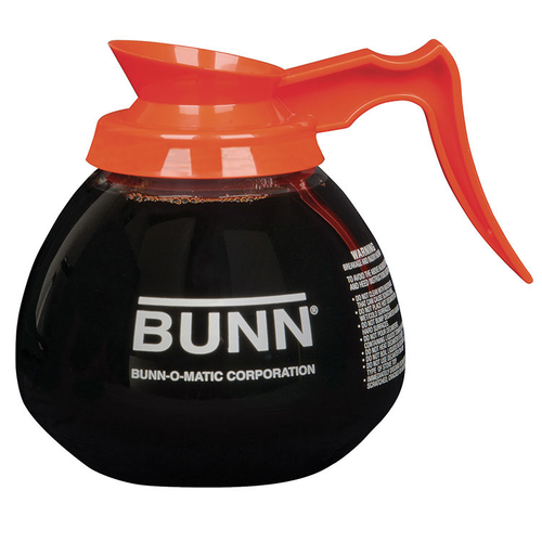 Bunn 42401.0024 64 Oz Orange Glass Coffee Decanter