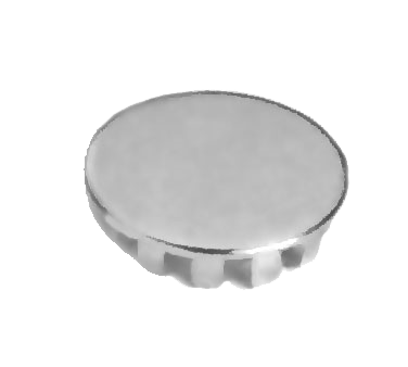 Metro 9997C Shelf Collar Plug (Hole Plug) Chrome Plated Cove