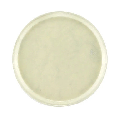 Cambro 1300531 13"Dia. Silver Round Serving Camtray - 12/Case