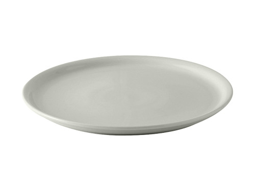 Tuxton BWA-1311 13-1/8" Ceramic White Round Pizza Plate (6 Each Per Case)
