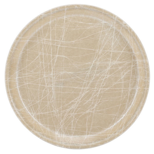 Cambro 1000214 10"Dia. Round Fiberglass Serving Camtray - 12/Case
