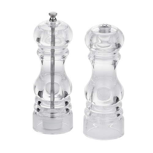 American Metalcraft PMSA62 Salt and Pepper Mill and Shaker Set
