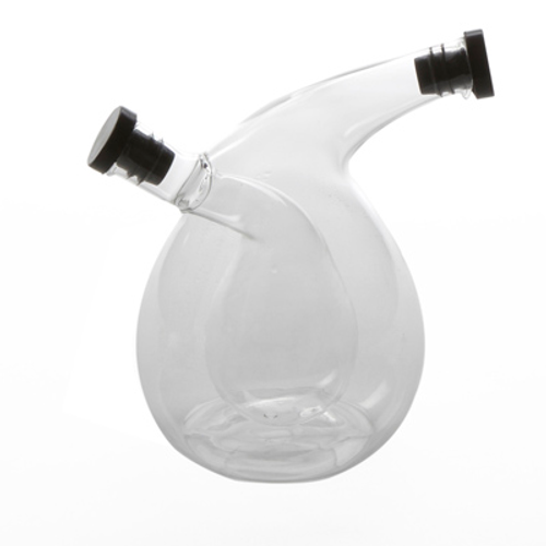American Metalcraft OVJ2 Oil and Vinegar Cruet Dual Chamber 3 Oz.