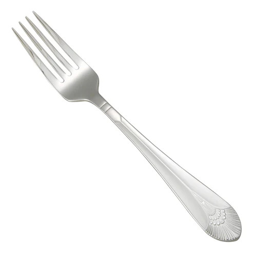 Winco 0031-05 7-13/16" Stainless Steel Dinner Fork (Contains 1 Dozen)