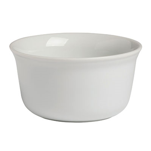 Cambro MDSB9C148 9 Oz. Large Round Ceramic White Camwear Bowl (48 Per Case)