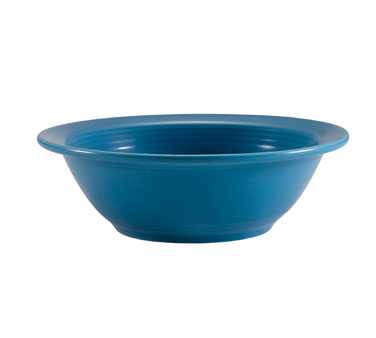 CAC China TG-10-PCK 13 Oz. Peacock Porcelain Round Tango Grapefruit Bowl (3 Dozen Per Case)