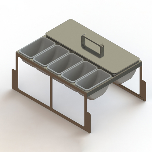 Glastender DICP-20B 10 Cup Condiment Drawer Insert