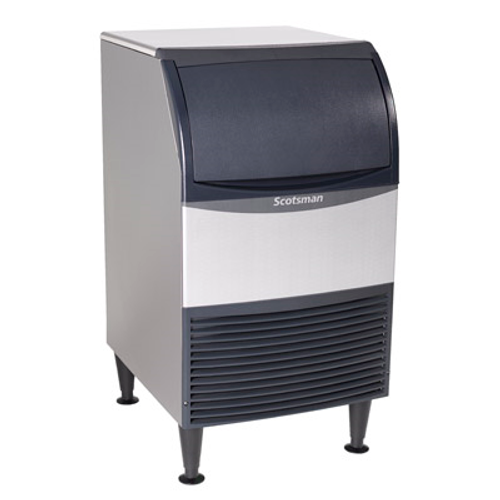 Scotsman CU0920MA-6 57 Lbs. Bin Storage Air Cooled Cube Style Undercounter Ice Maker with Bin - 220-240 Volts