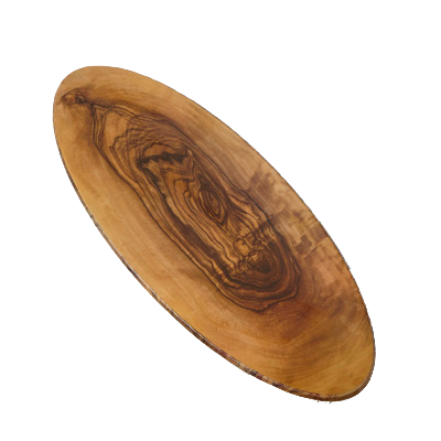 American Metalcraft OWM25 Plastic Olive Wood Pattern Oval Platter