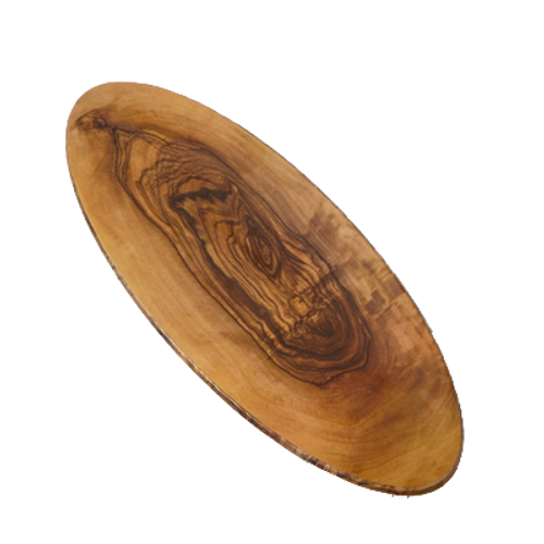 American Metalcraft OWM25 Plastic Olive Wood Pattern Oval Platter