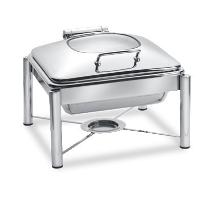 Eastern Tabletop 3954G/S Pillar'd Mid/Max Collection Induction Chafing Dish