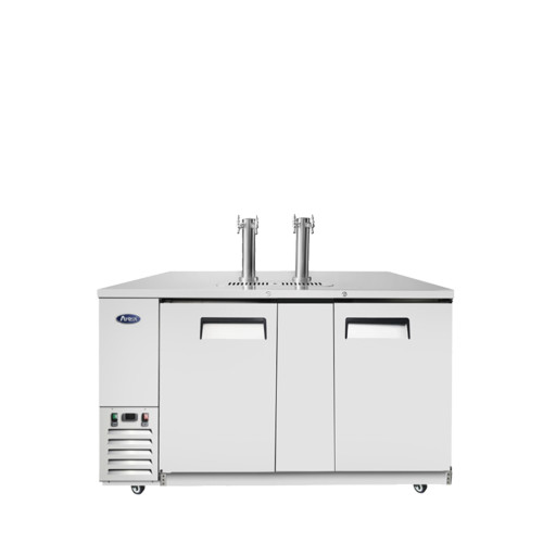 Atosa MKC68GR 68" W Solid Door Draft Beer Cooler - 115 Volts