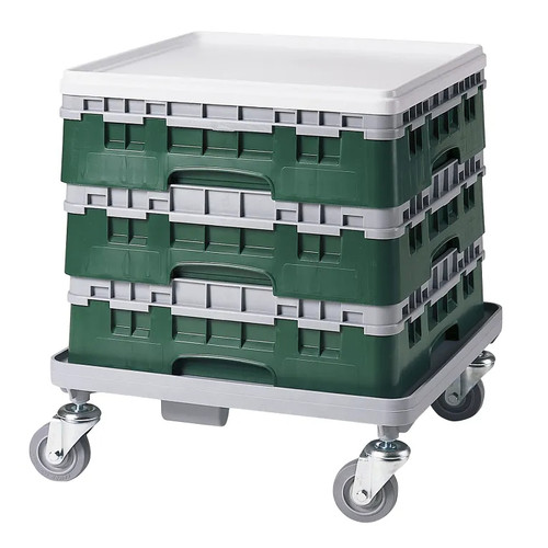 Cambro BR414119 Camrack Base Rack With Soft Gray Extender Full Size 19-3/4" x 19-3/4" 4-7/8" - 5 Cases