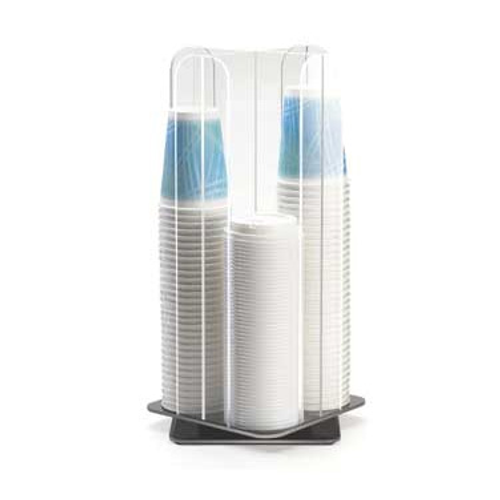Cal-Mil 378-60 8"W x 8"D x 18-1/4"H Cup/Lid Organizer