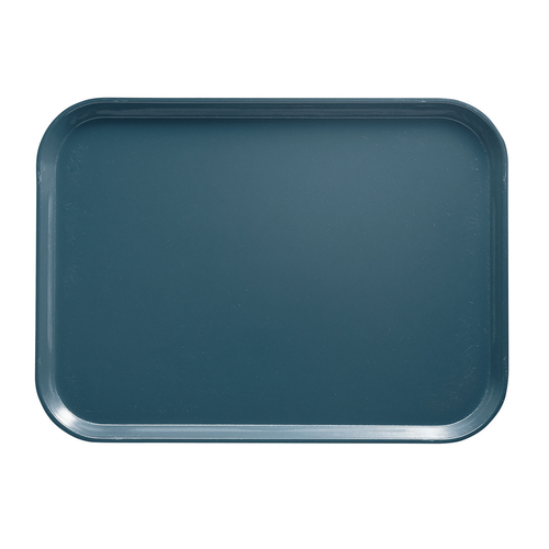 Cambro 1418401 14" Blue Rectangle Camtray - 12/Case