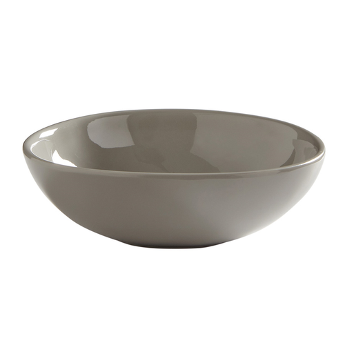 American Metalcraft CBL12SH 5.75" 12 Oz. Plastic Gray Round Nappy Bowl