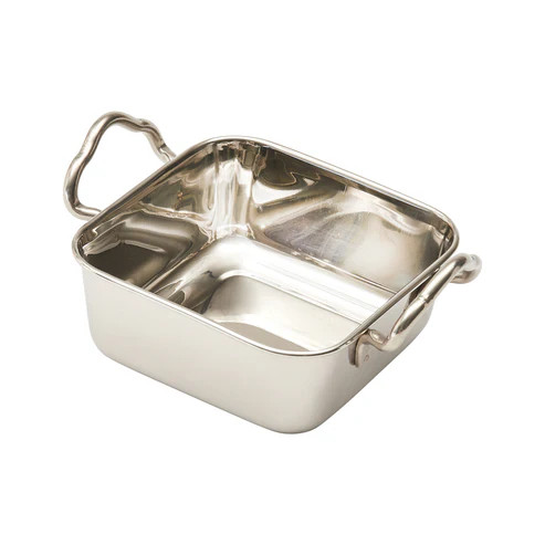 Winco DDSB-101S
 13 Oz.
 Stainless Steel
 Square
 Mini RoasTing Pan