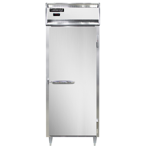 Continental Refrigeration DL1WE-PT Designer Line Heated Cabinet Extra Wide Pass-Thru 28"