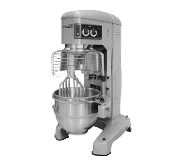 Hobart HL800C-1STD 80 Qt. Legacy Correctional Planetary Mixer - 3 HP