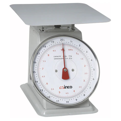Winco SCAL-820 Dial Receiving/Portion Scale