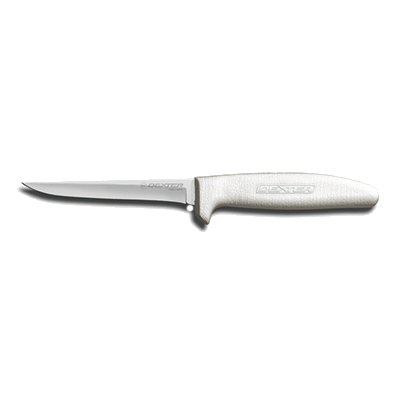 Dexter 1143 4-1/2" White Sani-Safe Boning Knife with Polypropylene Handle