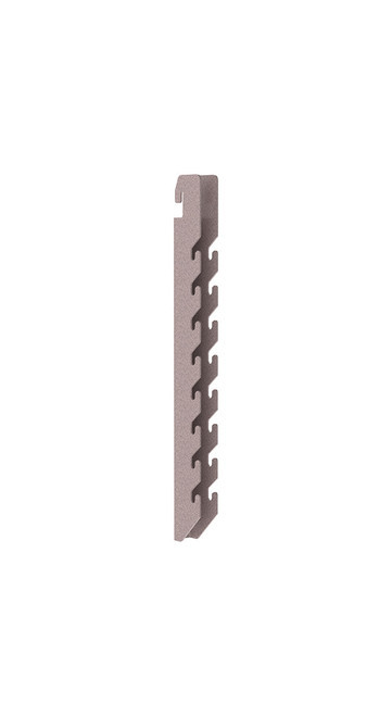 Metro SWU15K4 Smartwall UpRight 15" Metroseal Gray Epoxy-Coated Corrosion-Resistant Finish