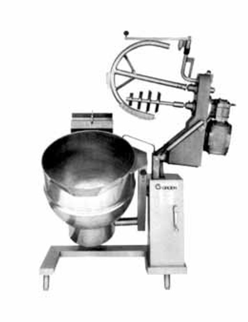 Groen DEE/4T-40A TA/3 40 Gallon 2/3 Jacket Electric Kettle/Cooker Mixer