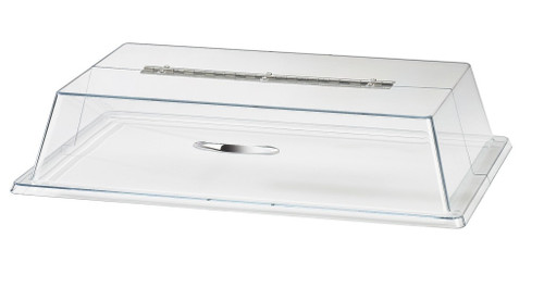 Cal-Mil 329-12 12" W x 20" D x 4" H Polycarbonate Clear Rectangular Display Cover