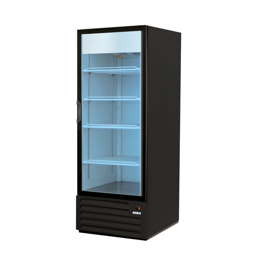 Asber ARM-17 A 27.13" W One-Section Glass Door Refrigerated Merchandiser