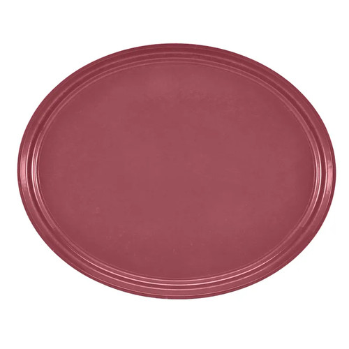 Cambro 2700410 22" Oval Fiberglass Serving Camtray - 6/Case
