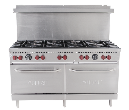 Vulcan SX60F-6B24G-NG 60" Natural Gas SX Series Restaurant Range - 258,000 BTU