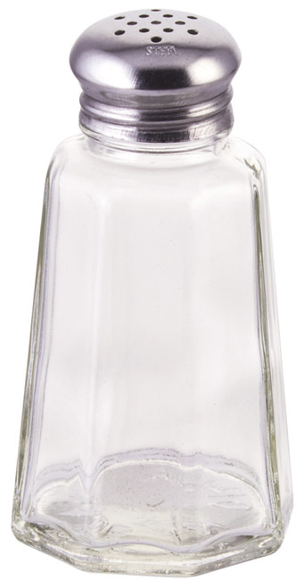 Winco G-106 Glass Shaker 2 Oz. (Contains 1 Dozen)