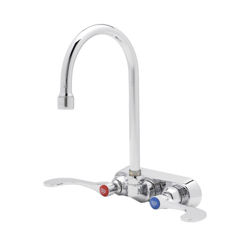 T&S Brass B-1146-04 Workboard Faucet wall mount 4"