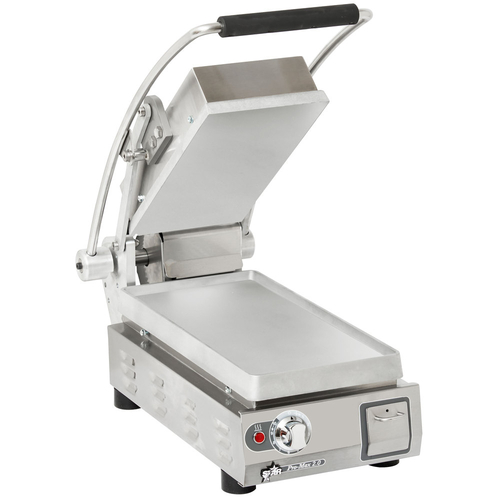 Star PST7EA-120V Pro-Max 2.0 Electronic Controls Panini Grill with Aluminum Smooth Plates - 120 Volts