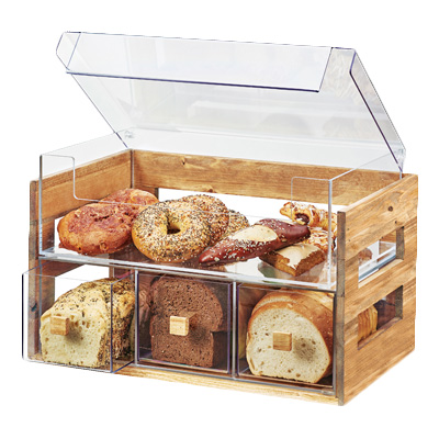 Cal-Mil 3624-99 Madera Bread Display Case 20-1/4"