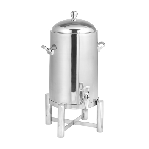 Eastern Tabletop 3225PLB 5 Gal. Brushed Finish Stainless Steel Pillar'd Coffee Urn