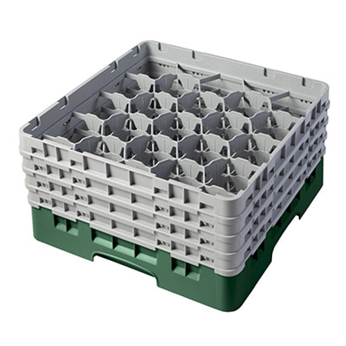 Cambro 20S800119 Camrack Glass Rack With (4) Soft Gray Extenders