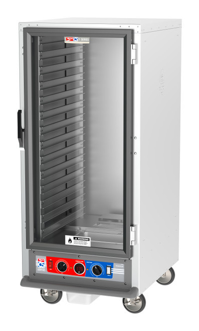 Metro C517-CFC-L C5 1 Series 3/4-Size Non-Insulated Heated Holding & Proofing Cabinet with Lip Load Slides - 120V
