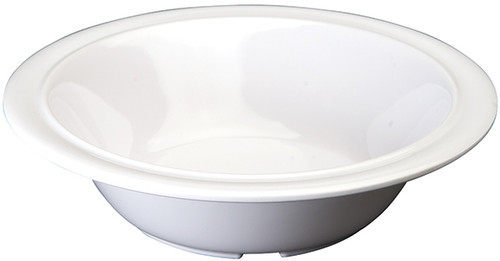 Winco MMB-12W
 6"
 12 Oz.
 Plastic
 White
 Round
 Soup/Cereal Bowl
 8 Dozen (contains 1 Dozen)