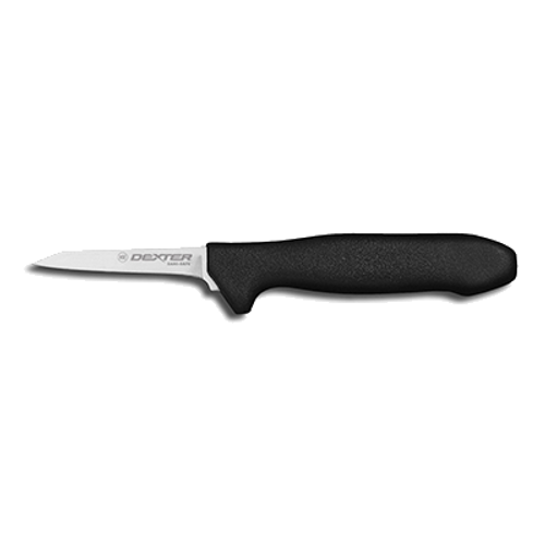 Dexter STP152HG 3-1/4" Black Sani-Safe Boning Knife with Polypropylene Handle