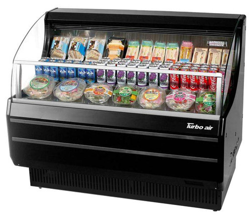 Turbo Air TOM-50SW-N 50.75"W Horizontal Open Display Merchandiser