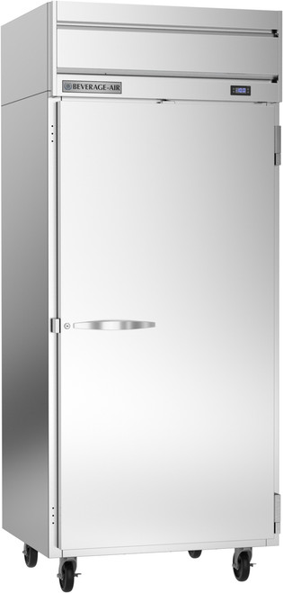 Beverage Air HFP1WHC-1S 35" W One-Section Solid Door Reach-In Horizon Series Freezer - 115 Volts