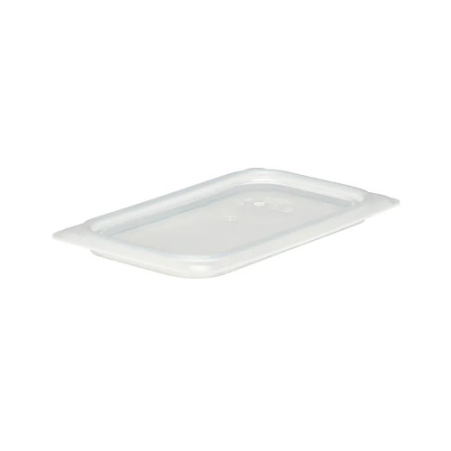 Cambro 40PPCWSC190 1/4 Size Translucent Food Pan Seal Cover - 6/Case